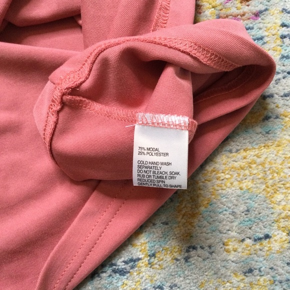 NEW Ripe Maternity A-line Cross Your Heart Dress Dusty Rose Pink Cap Sleeve Knee - Picture 8 of 9